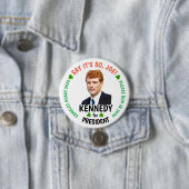 Joe Kennedy Camelot 2020 Ronde Button 7,6 Cm (In situ)