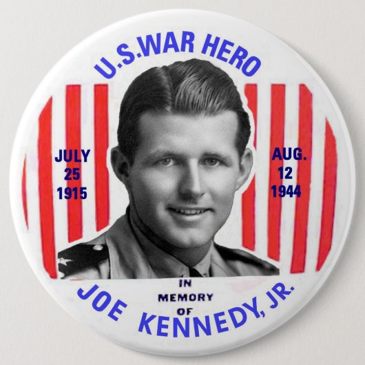 Joe Kennedy Jr. Memorial Button (Voorkant)