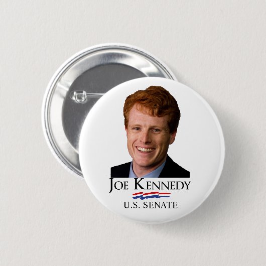 Joe Kennedy voor de Amerikaanse Senaat Ronde Button 5,7 Cm (Voorkant /achterkant)