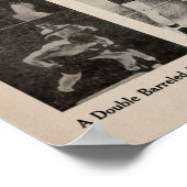 Joe Lewis vs James Braddock Poster (Hoek)