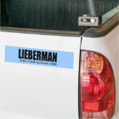 JOE LIEBERMAN BUMPERSTICKER (Op Truck)