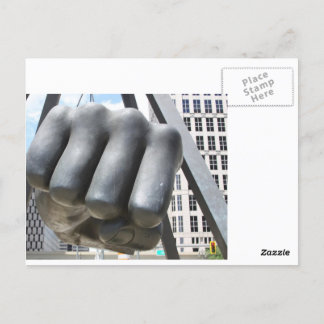 Joe Louis Fist Briefkaart