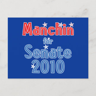 Joe Manchin for Senate 2010 Star Design Briefkaart