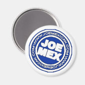 joe mex blue magnet (Voorkant / Achterkant)