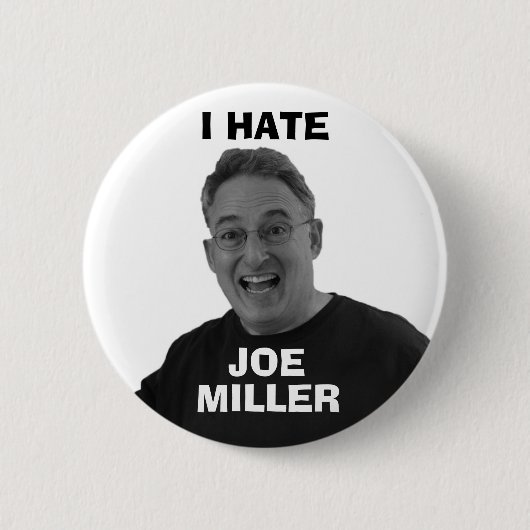 Joe Miller pinfinale Ronde Button 5,7 Cm (Voorkant)