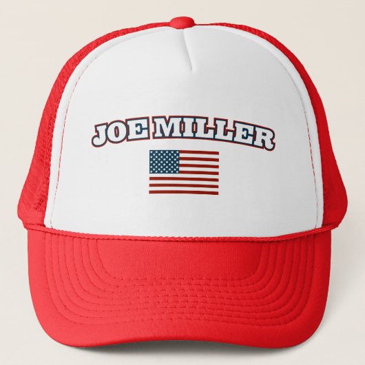 Joe Miller voor Senaat Patriotic Trucker Pet (Voorkant)