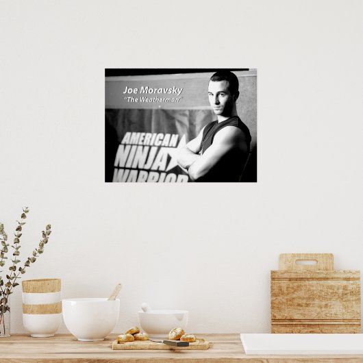 Joe Moravsky "De Weatherman" Poster (Keuken)
