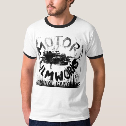 JOE MORRIS ART Moto Ring-T T-shirt (Voorkant)