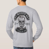 Joe Morris Art racer T Longsleeve T-shirt (Achterkant)