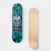 Joe morris Art Skull Deck Persoonlijk Skateboard (Voorkant)