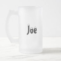 Joe-Name Style Frosted Mok
