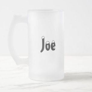 Joe-Name Style Frosted Mok