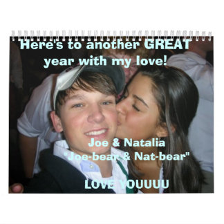 Joe & Natalia Kalender