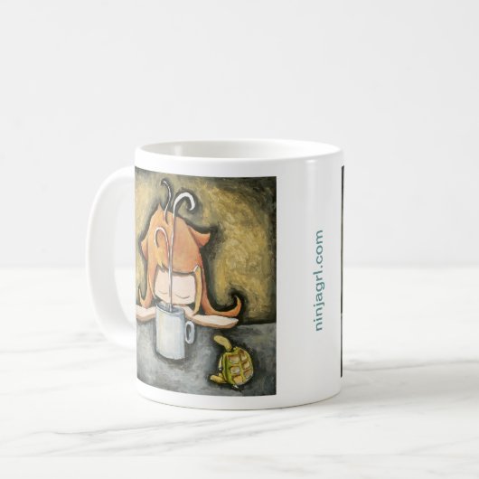 " joe " - ninjagrl koffiemok (Voorkant links)