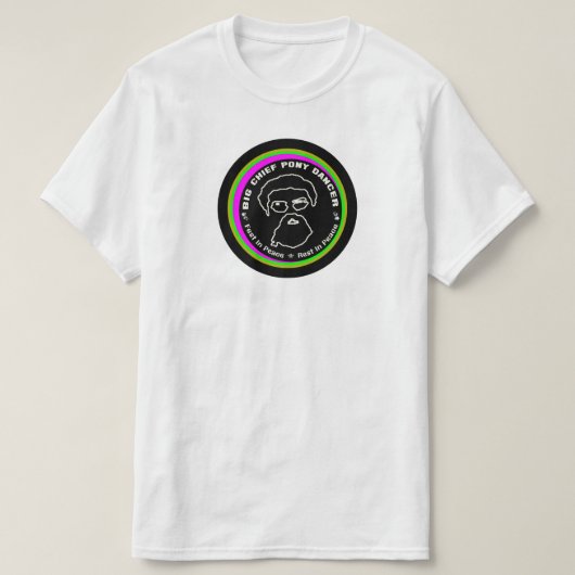 JOE PEREZ - Big Chief Pony Dancer Fest in Peace T-shirt (Design voorkant)