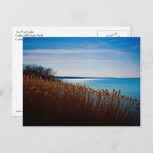 Joe Pool Lake briefkaart (Voorkant / Achterkant)