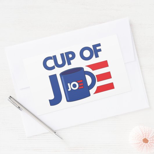 JOE RECHTHOEKIGE STICKER (Envelop)