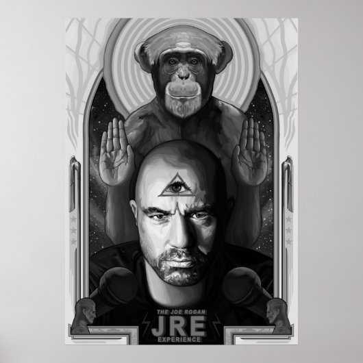 Joe Rogan Experience Poster (Voorkant)
