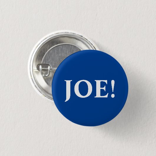 JOE! RONDE BUTTON 3,2 CM (Voorkant /achterkant)