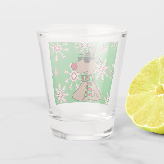 Joe Rudolph Cool Shot Glas (Achterkant)