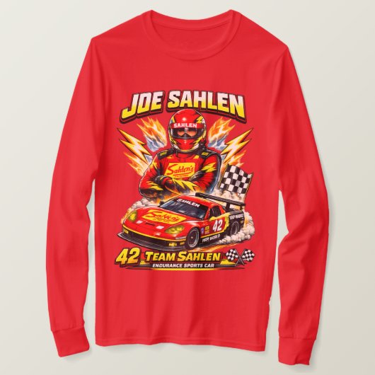 Joe Sahlen - Bestuurder T-shirt (Design voorkant)