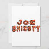 Joe Shiesty - Football Cincinnati Kaart (Achterkant)