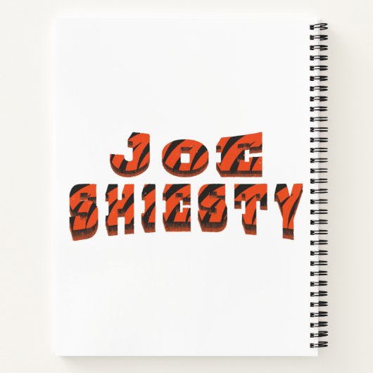  Joe Shiesty - Football Cincinnati Notitieboek (Achterkant)