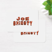  Joe Shiesty - Football Cincinnati Visitekaartje (Bureau)