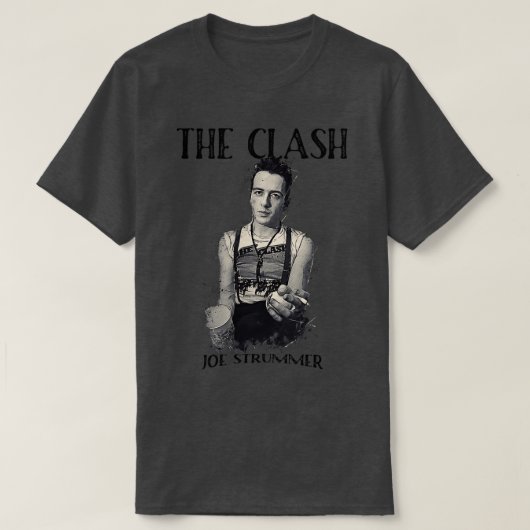 Joe Strummer T-shirt (Design voorkant)