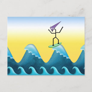 Joe Surfer Briefkaart