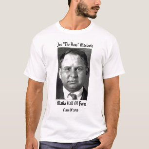 Joe "The boss" Masseria maffia Hall of Fame T-shirt
