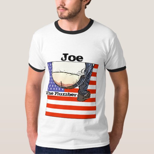 Joe the Plumber American Flag - Shirt (Voorkant)