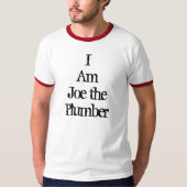 Joe the Plumber T-shirt (Voorkant)
