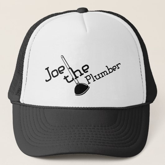 Joe the Plumber Trucker Pet (Voorkant)