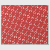 Joe Time Coffee Mok Gift Wrapping Paper Cadeaupapier (Vlak)