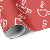 Joe Time Coffee Mok Gift Wrapping Paper Cadeaupapier (Rol Hoek)