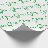 Joe Time Coffee Mok Gift Wrapping Paper Cadeaupapier (Hoek)