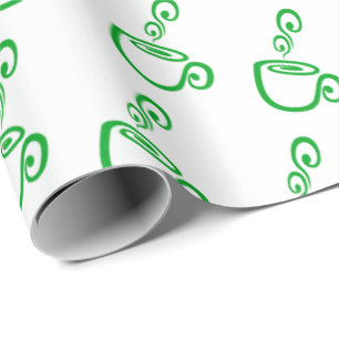Joe Time Coffee Mok Gift Wrapping Paper Cadeaupapier