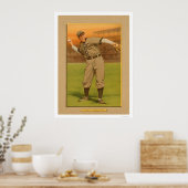 Joe Tinker Cubs Baseball 1911 Poster (Keuken)
