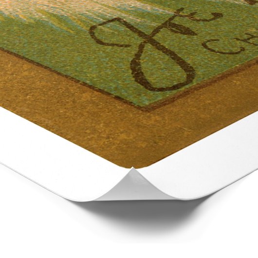 Joe Tinker Cubs Baseball 1911 Poster (Hoek)