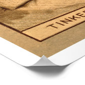 Joe Tinker Cubs Baseball 1912 Poster (Hoek)