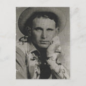 Joe Watts, Texas Cowboy Briefkaart (Voorkant)