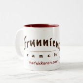 Joe Yak Tweekleurige Koffiemok (Voorkant links)