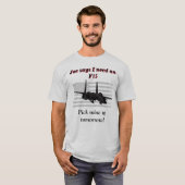 Joe zegt dat ik een F15 nodig heb  T-shirt (Voorkant volledig)