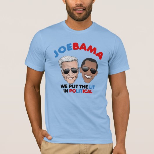JOEBAMA 2020 - We zetten de Lit in Politiek T-shirt (Voorkant)