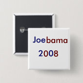 Joebama Vierkante Button 5,1 Cm (Voorkant /achterkant)