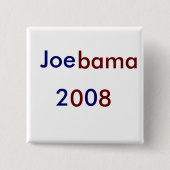 Joebama Vierkante Button 5,1 Cm (Voorkant)
