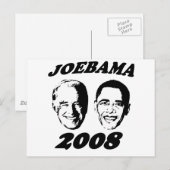 Joebama zwart briefkaart (Voorkant / Achterkant)