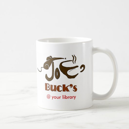 JoeBucks11, bij je bibliotheek Koffiemok (Rechts)
