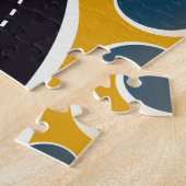 Joegoslavië door het poster van het klassieke auto legpuzzel (Zijkant)